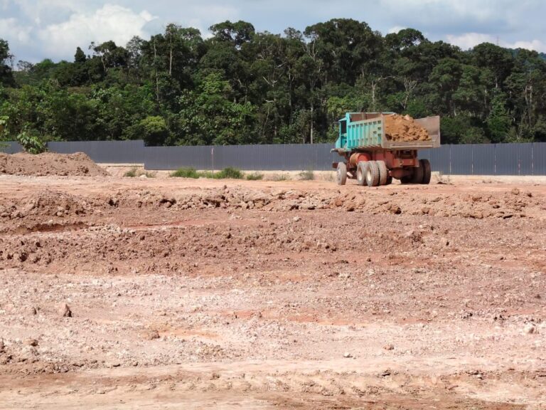 Progress projek lot 2664 Jenderam