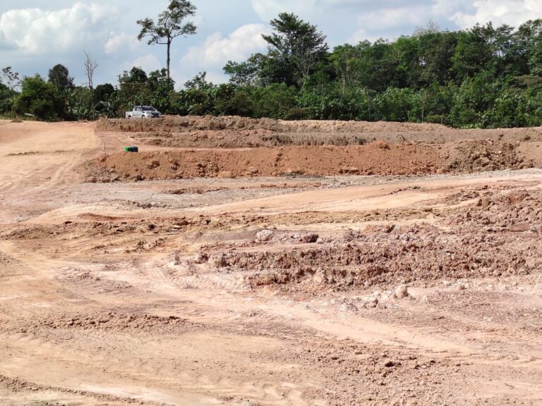 Progress projek lot 2664 Jenderam