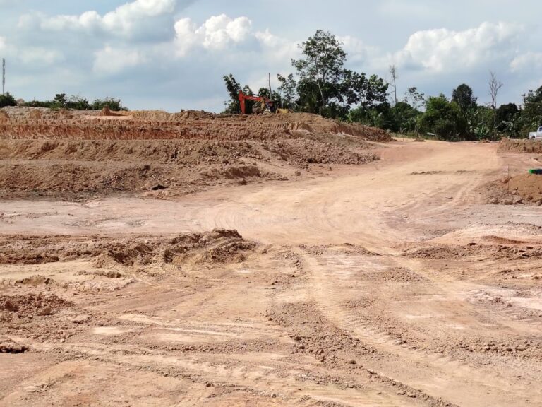 Progress projek lot 2664 Jenderam