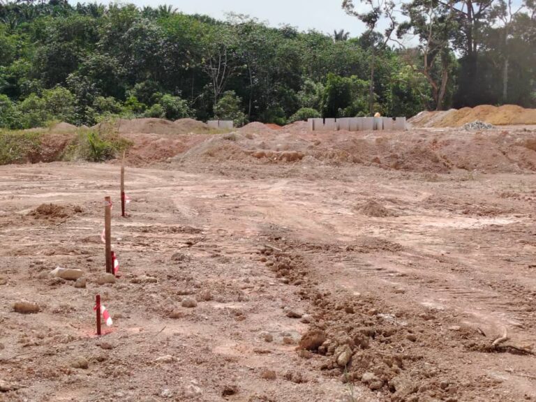 Progress projek lot 2664 Jenderam